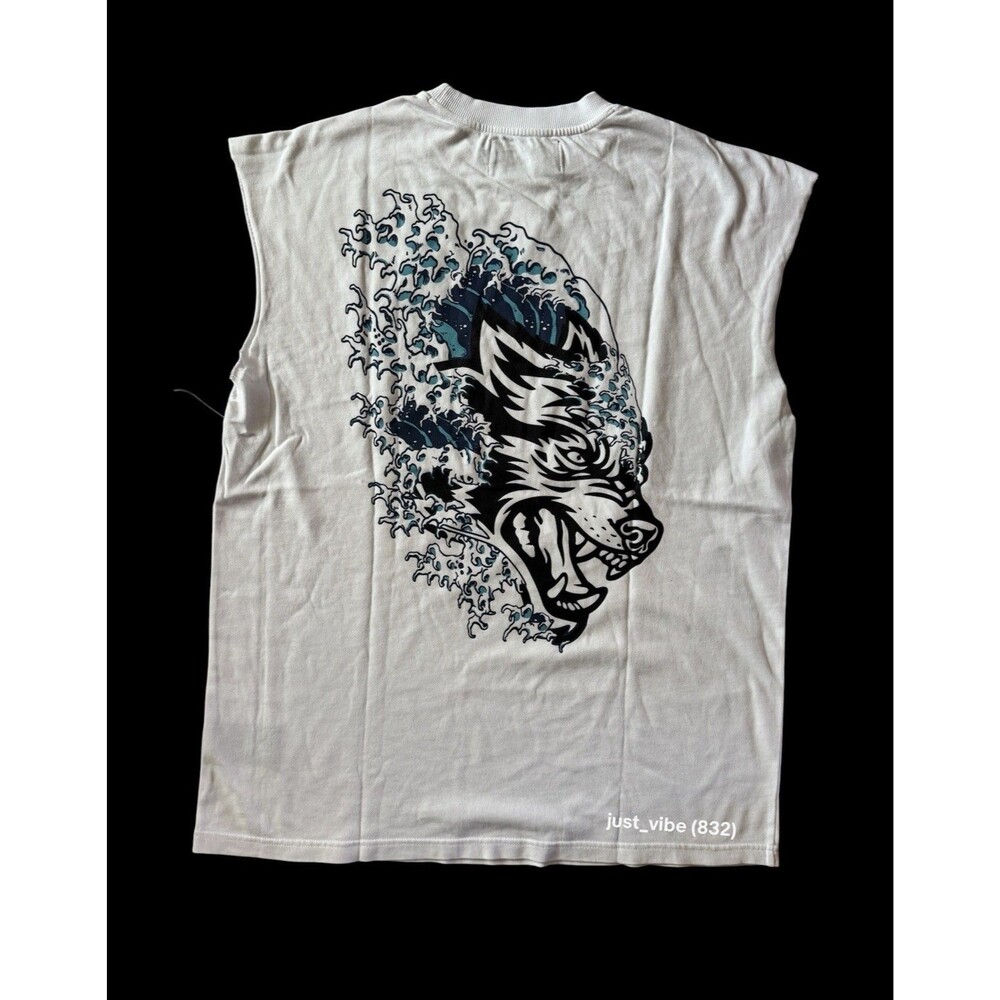 Darc Sport Wave Wolf Can’t Stop Premium Muscle Tee Men’s Large NWT